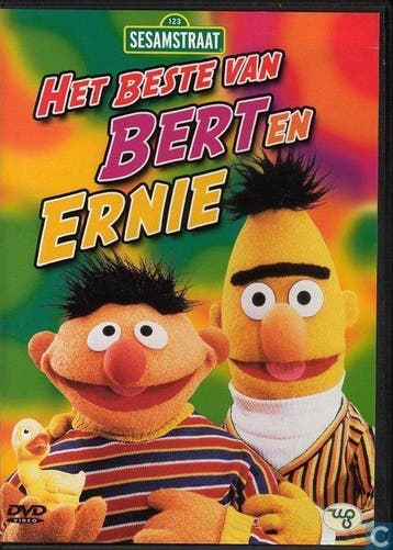 Het beste van bert en ernie (dvd tweedehands film), Ophalen of Verzenden, Zo goed als nieuw