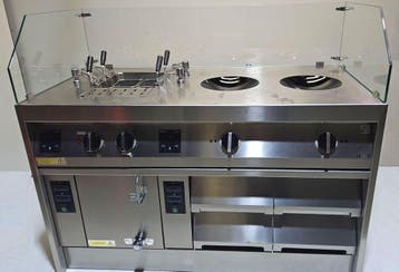 Partij 8x | Silko Pasta Station, inductie wok met afzuigkap, Ophalen of Verzenden, Nieuw in verpakking, Fornuis, Frituur en Grillen