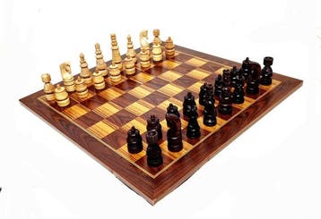 Schaakspel - Hout