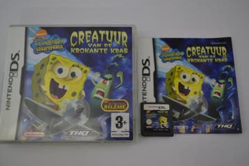 SpongeBob Squarepants - Creature van de Krokante Krab (DS, Verzenden, Zo goed als nieuw