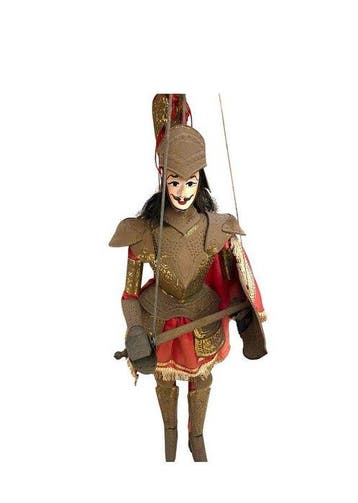 sculptuur, Pupo siciliano - 70 cm - Hout, IJzer