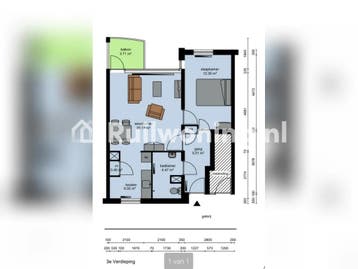 Katwijk: Knusse flat, 55 m², 1 kamer (Katwijk aan Zee)