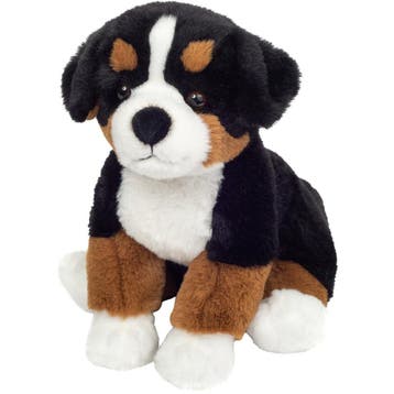 Berner Sennen knuffel hond - pluche - 26 cm - multi kleur, Verzenden, Nieuw