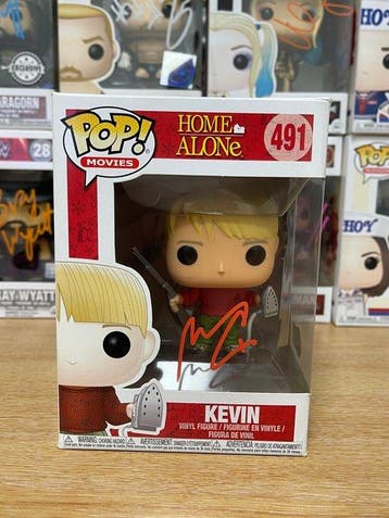 Funko - Funko Pop Home Alone – Kevin Funko Pop! #491 signed