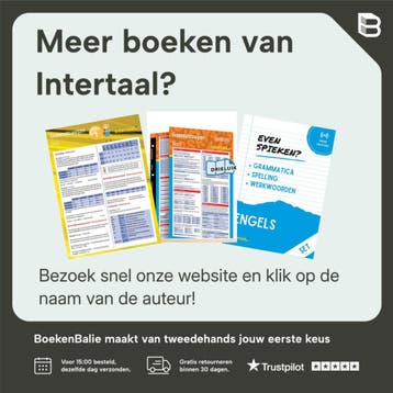 Grammaticawijzer Nederlands VWO 2 uitklapkaart - Intertaal, Verzenden, Zo goed als nieuw, Intertaal