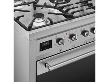 SMEG C7GMXNLK9 - Gasfornuis - 70 cm - 5 branders - RVS, Verzenden, Zo goed als nieuw