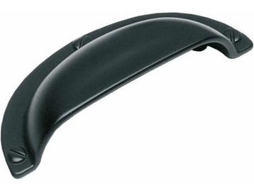 Veiling - 5x Intersteel Komgreep 97 mm mat zwart, Nieuw