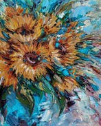 Krystyna Roz-Pasek - Energia lata - oil on canvas