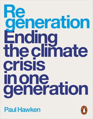 Regeneration - Paul Hawken 9780141998916, Verzenden, Gelezen, Paul Hawken