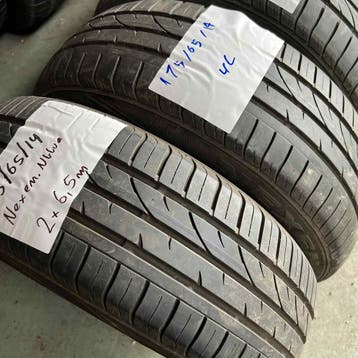 2 x Nexen 175-65-14 Zomerbanden 6,5mm, 14 inch, Gebruikt, 175 mm, Ophalen of Verzenden