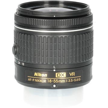 Tweedehands Nikon AF-P DX 18-55mm f/3.5-5.6 G VR CM7219, Audio, Tv en Foto, Fotografie | Lenzen en Objectieven, Ophalen of Verzenden