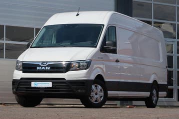 MAN TGE 35 2.0 Extra Lang L5H3, Automaat, Stof, Gebruikt, Euro 6
