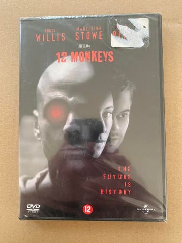 Cultfilm - Science Fiction - 12 Monkeys - 1995 - NIEUW, Cd's en Dvd's, Verzenden, Nederlands, Science Fiction en Fantasy, 1980 tot 2000