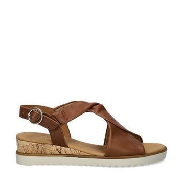 Gabor Best Fitting sandalen voor dames in het Bruin, Bruin, Verzenden, Gabor, Nieuw
