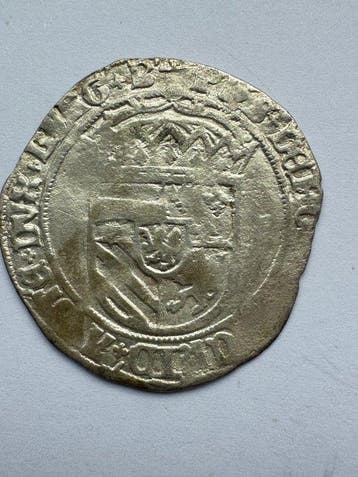 Nederland, Hertogdom Brabant, Antwerpen. Stuiver 1500,