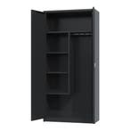 Nieuwe schoonmaak- en bezemkast - lockerkast - 195x92x42 cm, Ophalen of Verzenden, Nieuw
