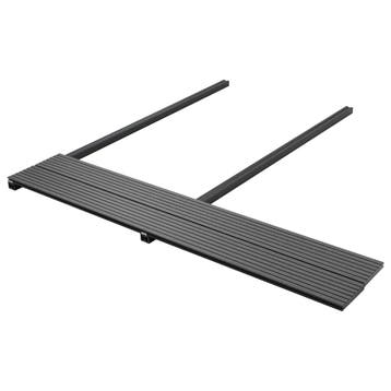 vidaXL Terrasplank 6 st Grijs WPC, Tuin en Terras, Verzenden, Nieuw