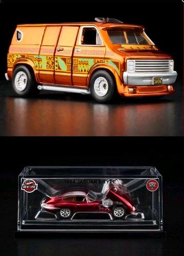 Hot Wheels, Mattel 1:64 - Modelauto (2) - RLC Exclusive ‘70s, Nieuw