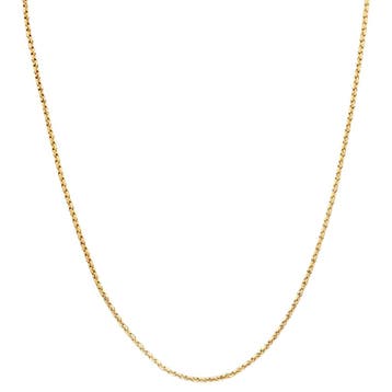 Gouden vintage fantasie collier 18 kt, Ophalen of Verzenden, Nieuw
