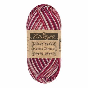 Scheepjes Catona Chroma 50gr - 020 Chestnut, Verzenden, Nieuw