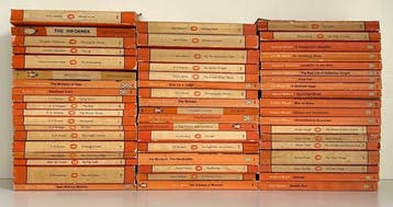 Various - 60 Vintage orange Penguin Books including 29 first