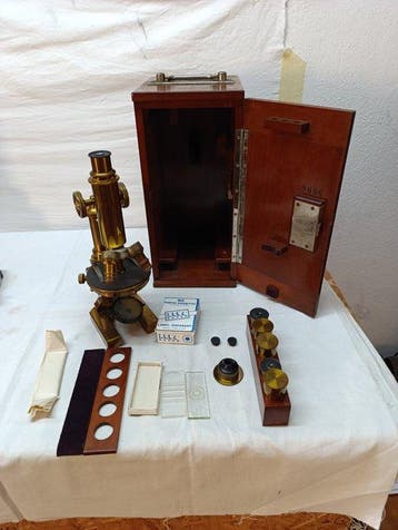 Microscoop - “ Francz Koristka”, Milano 1881 - 1850-1900