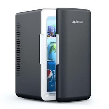 2dekans | AstroAI Mini Koelkast Warm/Koud 6L 8 Blikjes CA/CC, Witgoed en Apparatuur, Ophalen of Verzenden, Zo goed als nieuw
