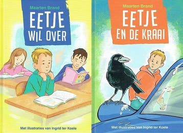 Maarten Brand, Pakket Eetje wil over + Eetje en de kraai, Boeken, Fictie algemeen, Maarten Brand, Nieuw, Ophalen of Verzenden