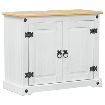 Badkamermeubel Grenenhout | Tweedekansje | OP=OP, Gebruikt, Minder dan 100 cm, Wastafelkast, 25 tot 50 cm
