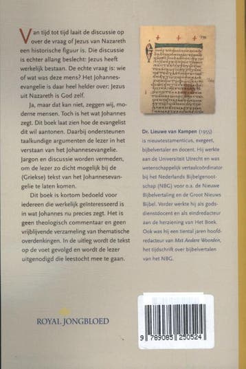 Jezus volgens Johannes 9789085250524 Lieuwe van Kampen, Boeken, Verzenden, Zo goed als nieuw, Lieuwe van Kampen