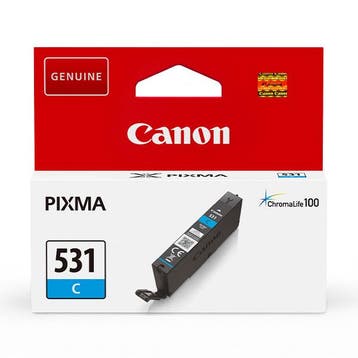Canon CLI-531C cyaan inktcartridge (origineel), Computers en Software, Printerbenodigdheden, Verzenden, Nieuw, Cartridge, Canon