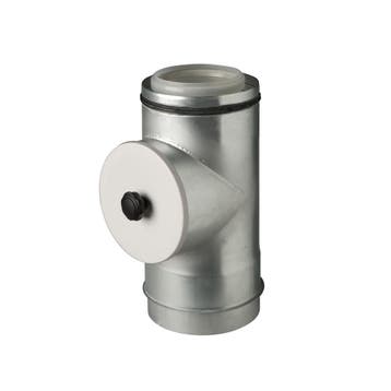 Rolux CLV Inspectiebuis PP/metaal 80/130, Ophalen of Verzenden, Nieuw