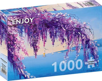 Wisteria by the Sea Puzzel (1000 stukjes) | Enjoy Puzzle -, Verzenden, Nieuw