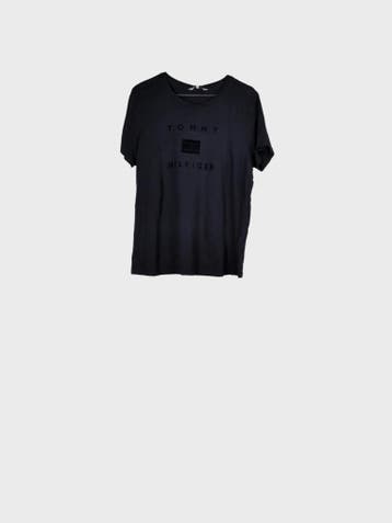 Tommy Hilfiger T-Shirt Heren maat L Zwart Vintage, Ophalen of Verzenden, Nieuw