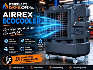 REX 14000 REX 25000 REX 48000 ECOCOOLER LUCHTKOELER, Witgoed en Apparatuur, Ventilatoren, Verzenden, Nieuw, Overige