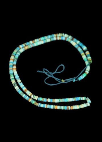 West-Aziatisch turkoois Kralenketting (Zonder minimumprijs)