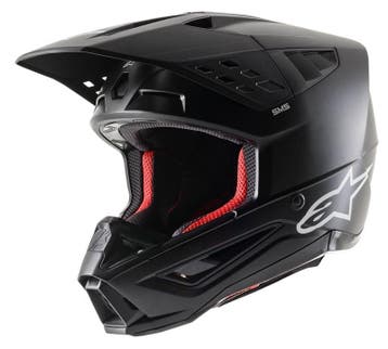 Alpinestars S-M5 Solid Helm Ece 22.06 Zwart Mat, Motoren, Kleding | Motorhelmen, XXL, Nieuw met kaartje, Overige merken, Heren