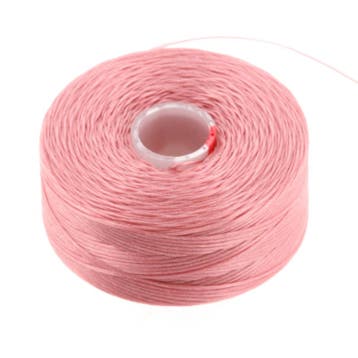 C-LON Rijggaren AA (ultra) 0,09mm ca. 68 meter Rose, Ophalen of Verzenden, Nieuw, Kraal