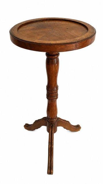 Guéridon, porte fleur, Sellette - Bijzettafel - Hout,