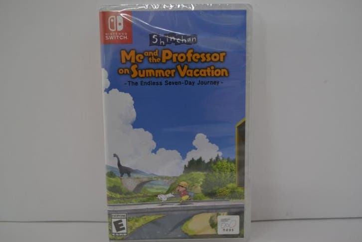 Shin Chan - Me and the Professor on Summer Vacation - SEALED, Spelcomputers en Games, Games | Nintendo Switch, 1 speler, Zo goed als nieuw