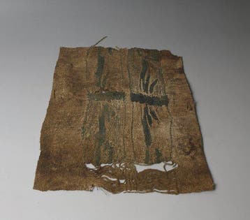 precolumbiaans, Peru Wol en katoen Textielfragment. Spaanse