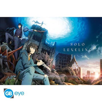 Solo Leveling Season 1 Poster 91.5 x 61 cm, Ophalen of Verzenden, Nieuw