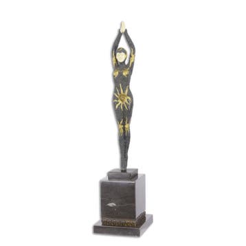 EEN BRONZEN BEELD GENAAMD ZEESTER (Beeldjes - Decoratie), Verzenden, Nieuw