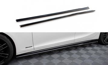 Zijskirts Maserati Ghibli Mk3 FL Maxton Glans Zwart, Ophalen of Verzenden, Nieuw