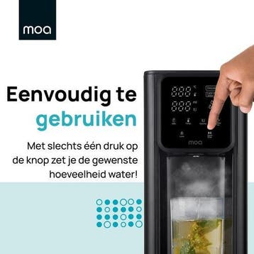 2dekans | MOA Heetwaterdispenser – Instelbare Temperatuur –, Ophalen of Verzenden, Zo goed als nieuw