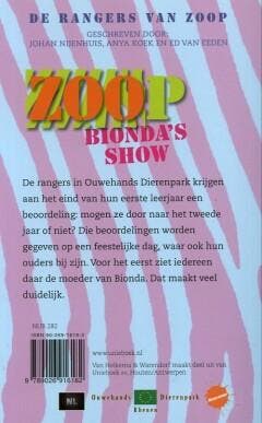 Biondas show / De rangers van Zoop 9789026916182, Boeken, Verzenden, Gelezen, Johan Nijenhuis