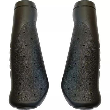 Falkx Handvatten - Zwart Rubber - Comfort & Grip - 135 mm, Fietsen en Brommers, Fietsonderdelen, Ophalen of Verzenden, Nieuw, Frame
