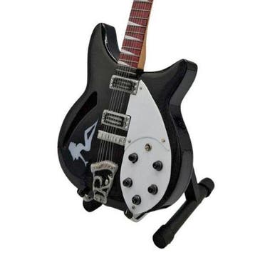 Miniatuur replica Rickenbacker 360 gitaar Peter Buck R.E.M., Ophalen of Verzenden, Nieuw, Pop, Beeldje of Miniatuur