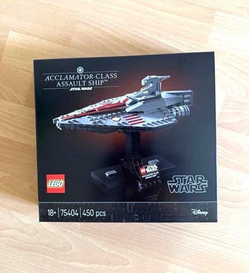 Lego Set - 75404 - Star Wars - Acclamator-Class Assault Ship, Nieuw