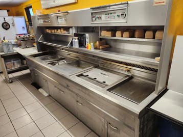 Nog niet gereviseerd - Florigo HR bakwand friteuse 7 manden, Ophalen of Verzenden, Gebruikt